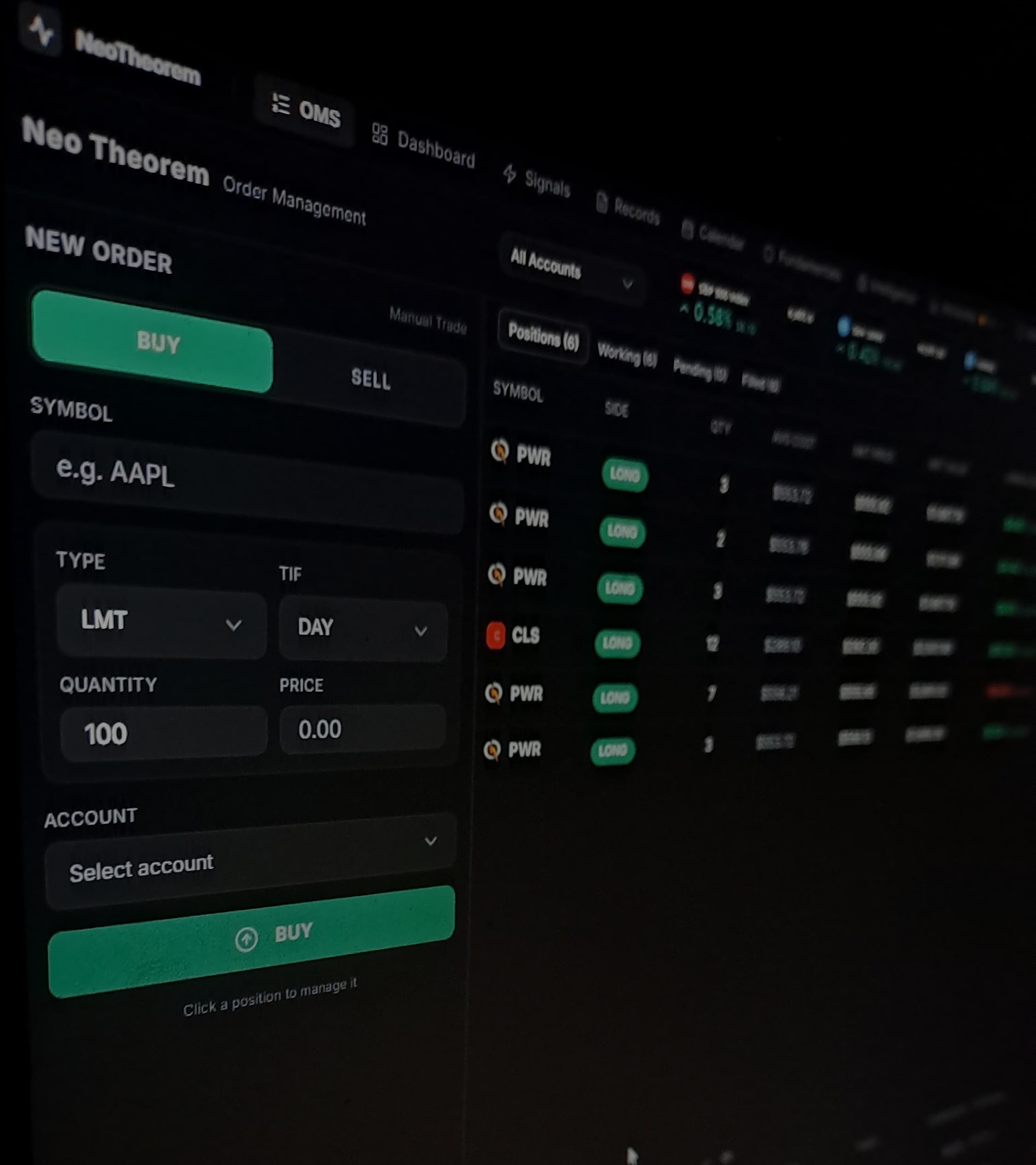 Neo Theorem Platform